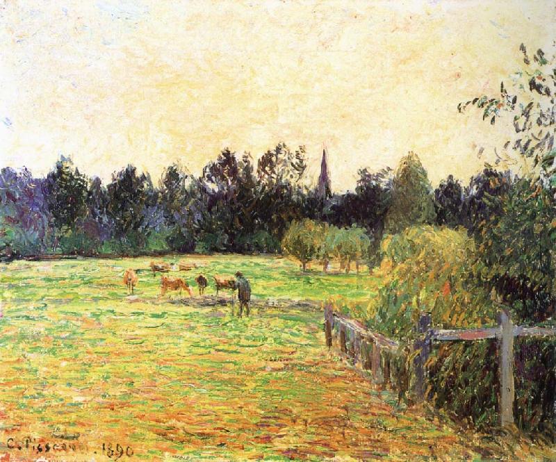 Camille Pissarro Cattle Norge oil painting art